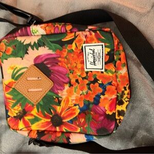 Herschel Supply Company Multicolor Floral Crossbody Bag
